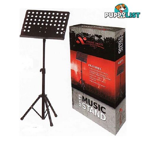 Music Stand - Xtreme MST5 Pro Quality Heavy Duty Height Adjustable 