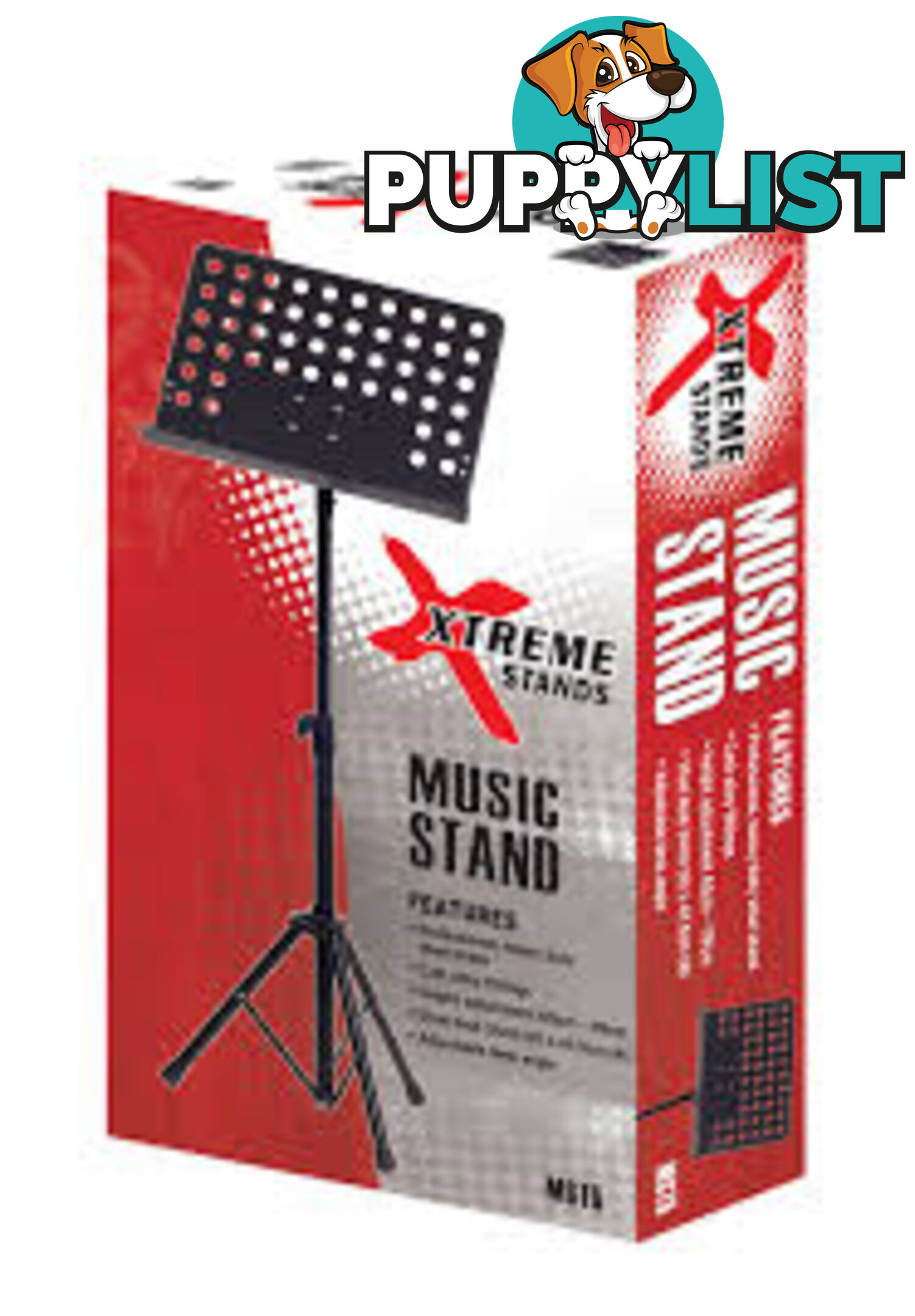 Music Stand - Xtreme MST5 Pro Quality Heavy Duty Height Adjustable 