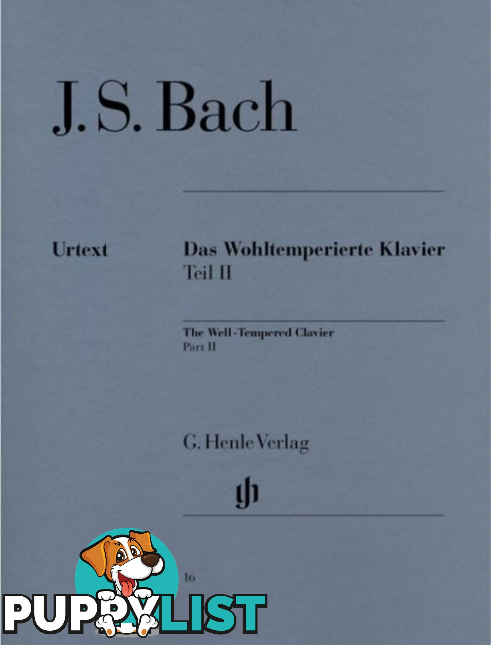 JS Bach - The Well-Tempered Clavier Part II BWV 870-893 HN016