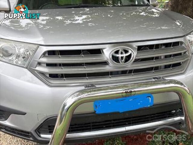 2010 Toyota Kluger SUV Automatic