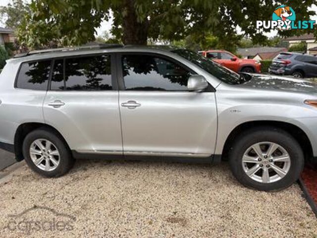 2010 Toyota Kluger SUV Automatic