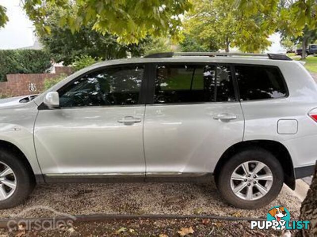 2010 Toyota Kluger SUV Automatic