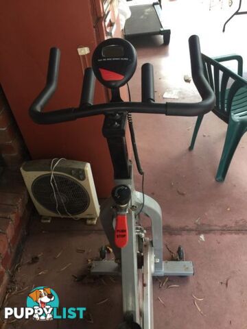 Exercise bike.