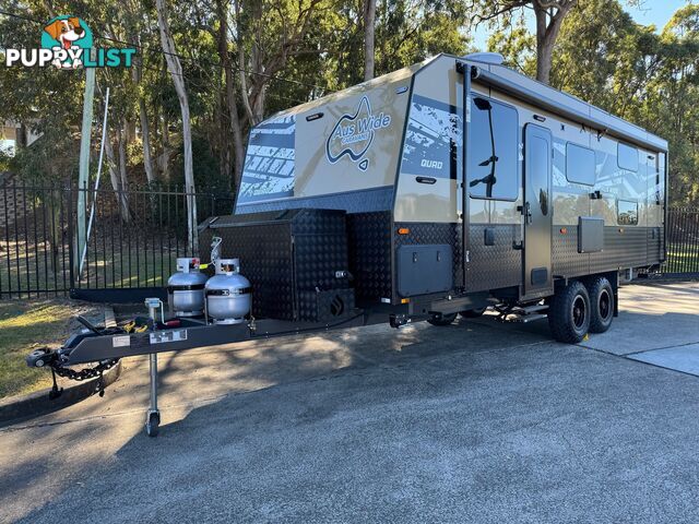 2024 AUSWIDE 24FT QUAD BUNK OFFROAD CARAVAN