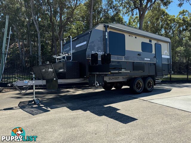 2024 SUNSET WILDTREKKER 19FT8 OFFROAD  OFFGRID CARAVAN