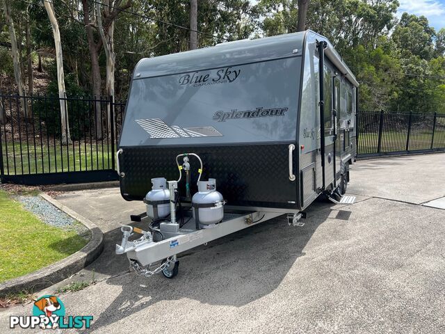 2024 BLUE SKY SPLENDOUR 21FT ANGLED KITCHEN