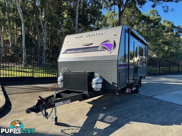 2024 RED CENTRE GIBB 18FT SINGLE AXLE OFFROAD CARAVAN