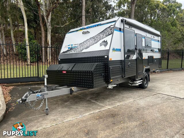 2024 SUNSET FAMILY HAVEN 18FT6 OFFROAD TRIPLE BUNK CARAVAN