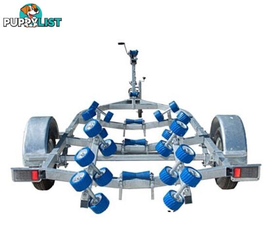 Swiftco 5 Metre Boat Trailer Wobble Rollers