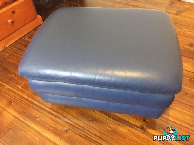 Leather Ottoman