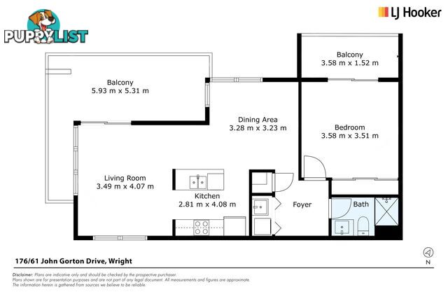 176/61 John Gorton Drive WRIGHT ACT 2611