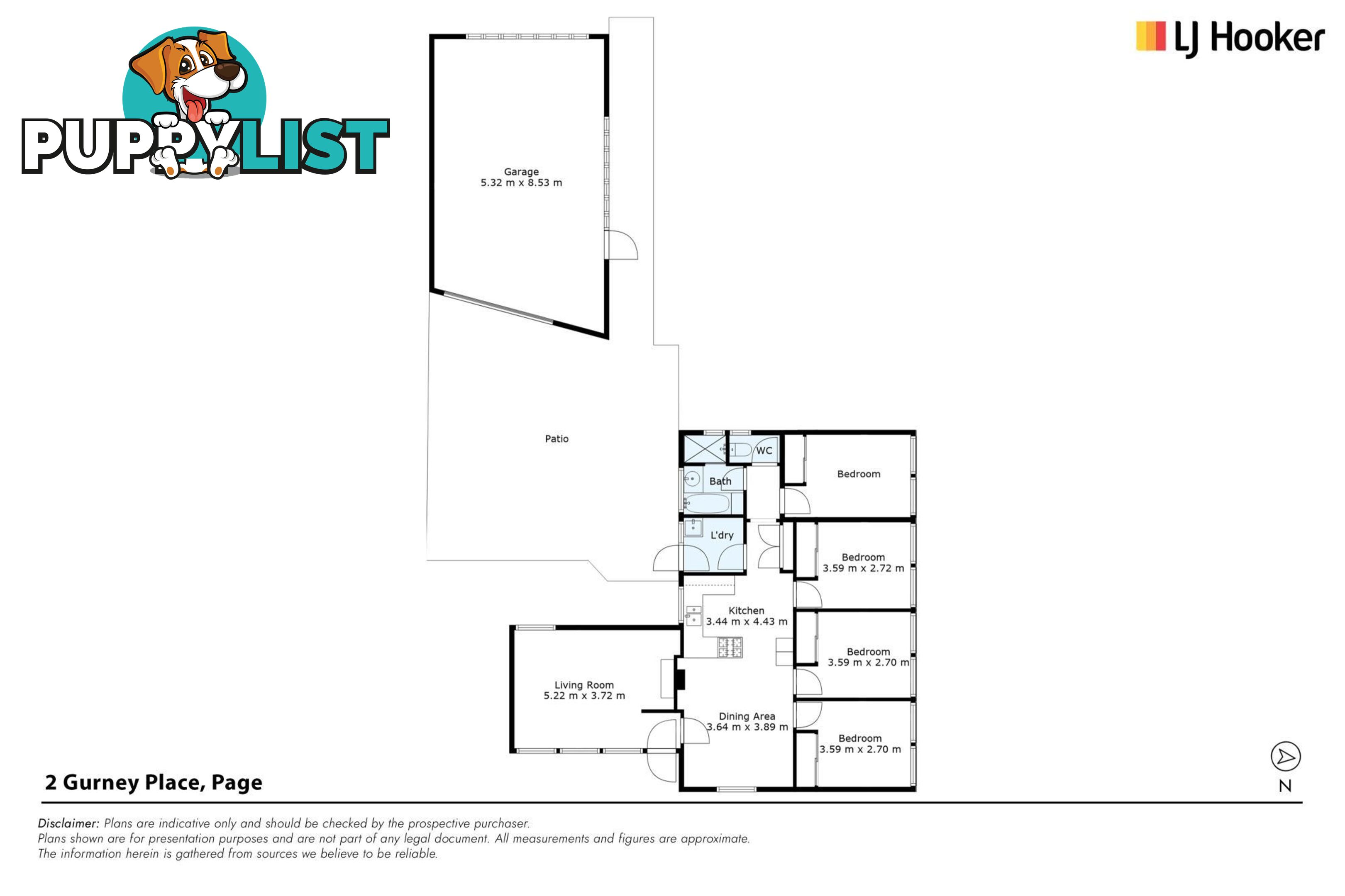 2 Gurney Place PAGE ACT 2614