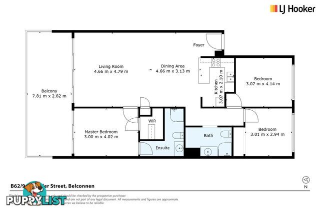 62B/9 Chandler Street BELCONNEN ACT 2617