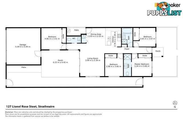 127 Lionel Rose Street STRATHNAIRN ACT 2615