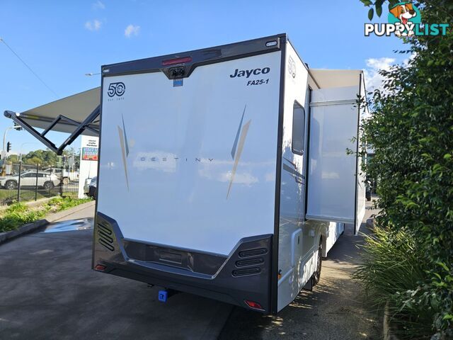 2025  JAYCO DESTINY MOTORHOME FA.25-1.DS-MY25 