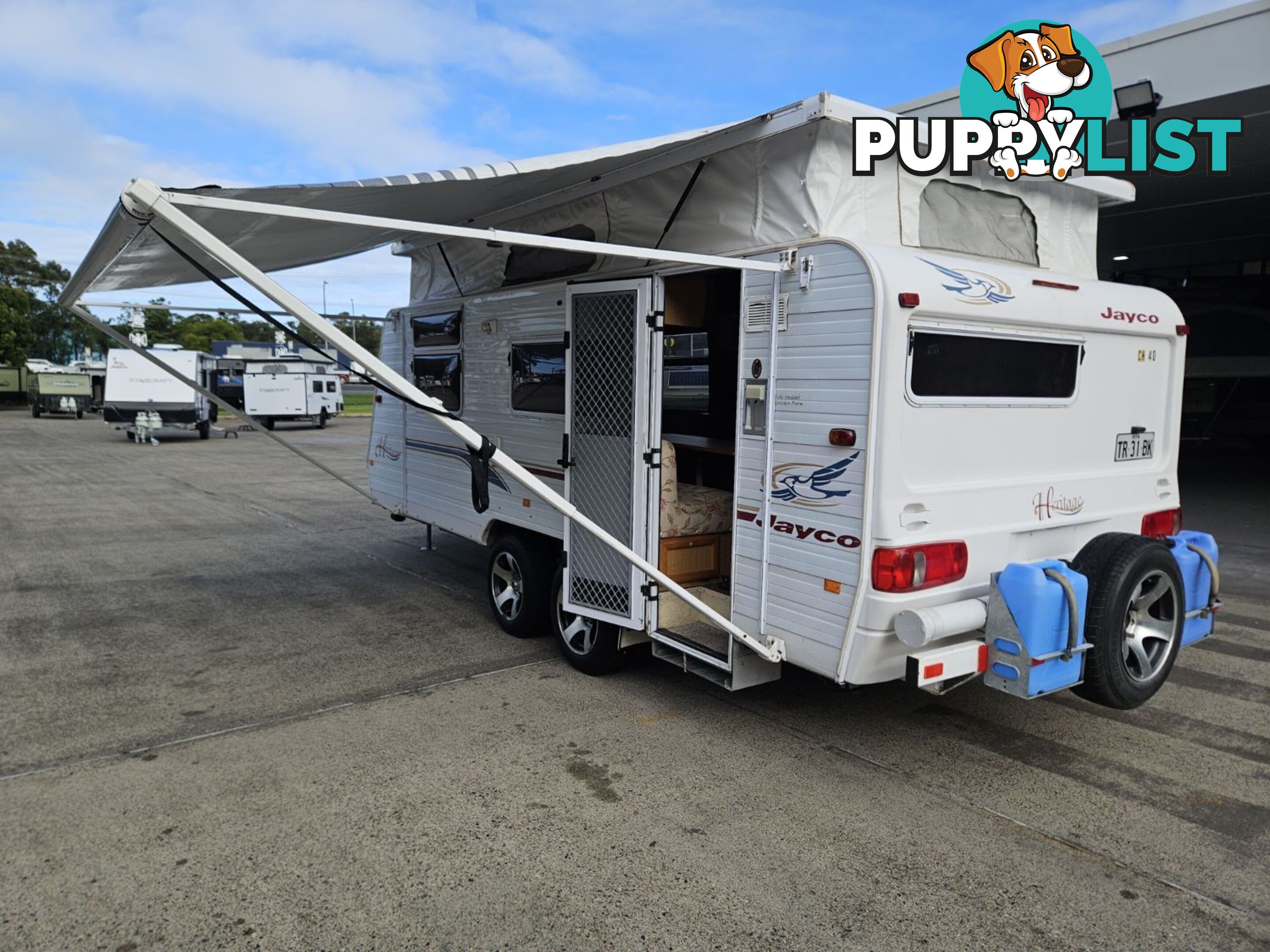 2003  JAYCO HERITAGE  18.58-5.HT POP TOP
