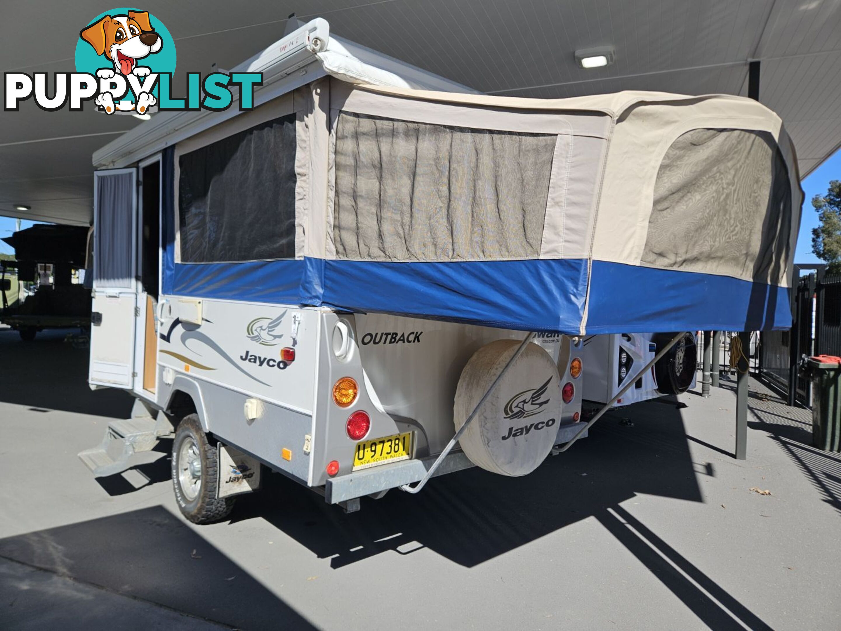 2008  JAYCO SWAN  OUTBACK CAMPER TRAILER