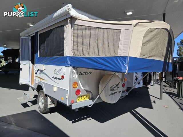 2008  JAYCO SWAN  OUTBACK CAMPER TRAILER