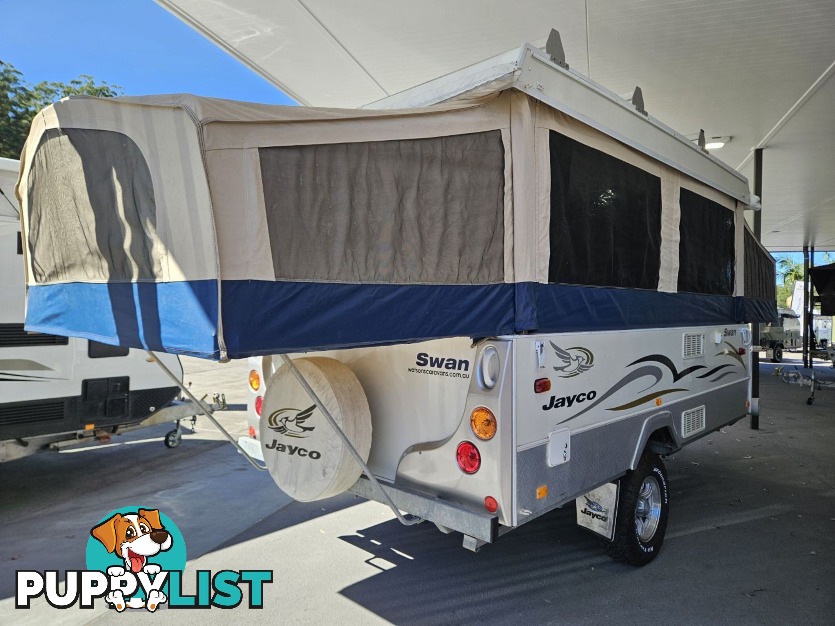 2008  JAYCO SWAN  OUTBACK CAMPER TRAILER
