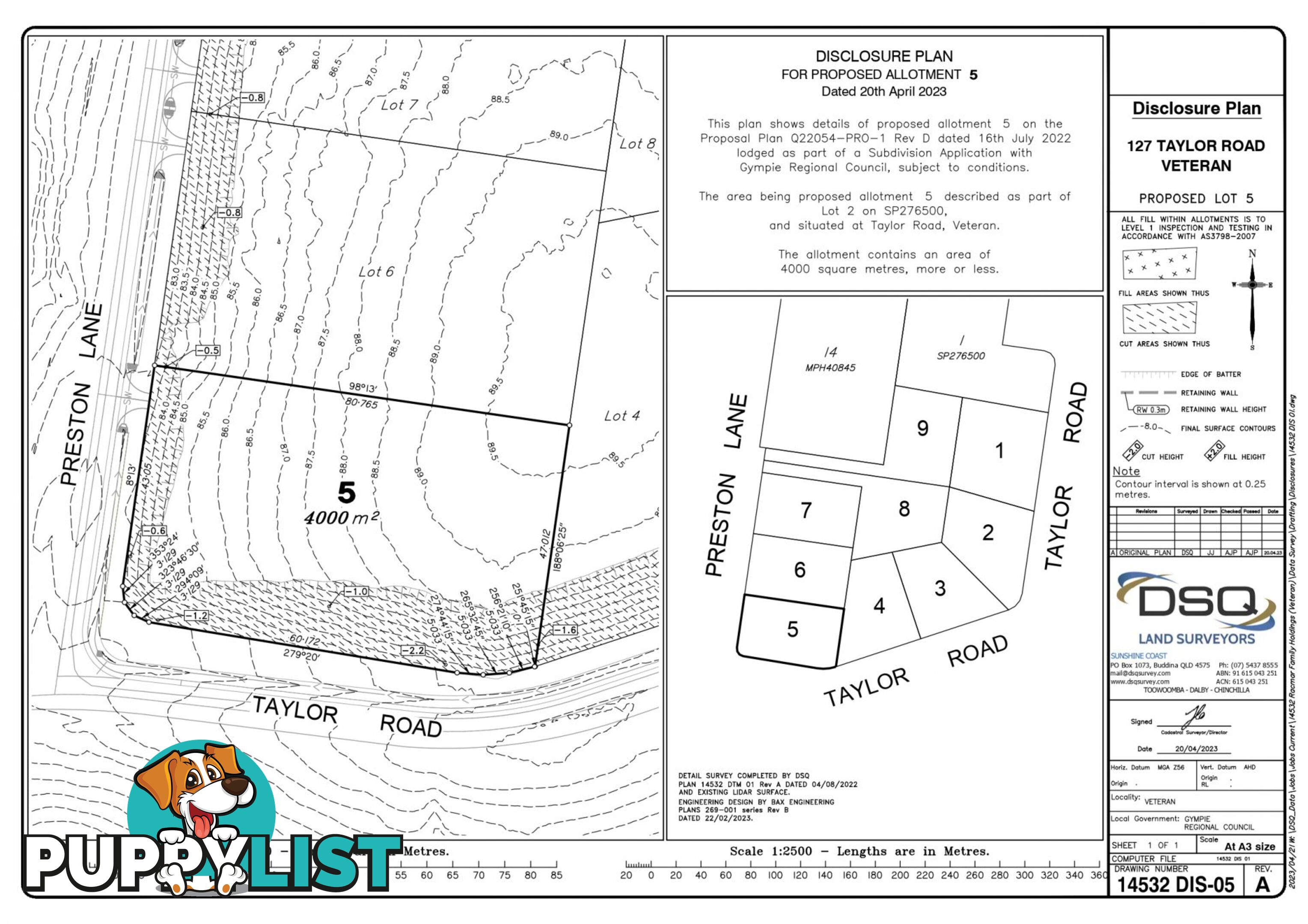 Lot 5 "Acres on Taylor" Veteran QLD 4570