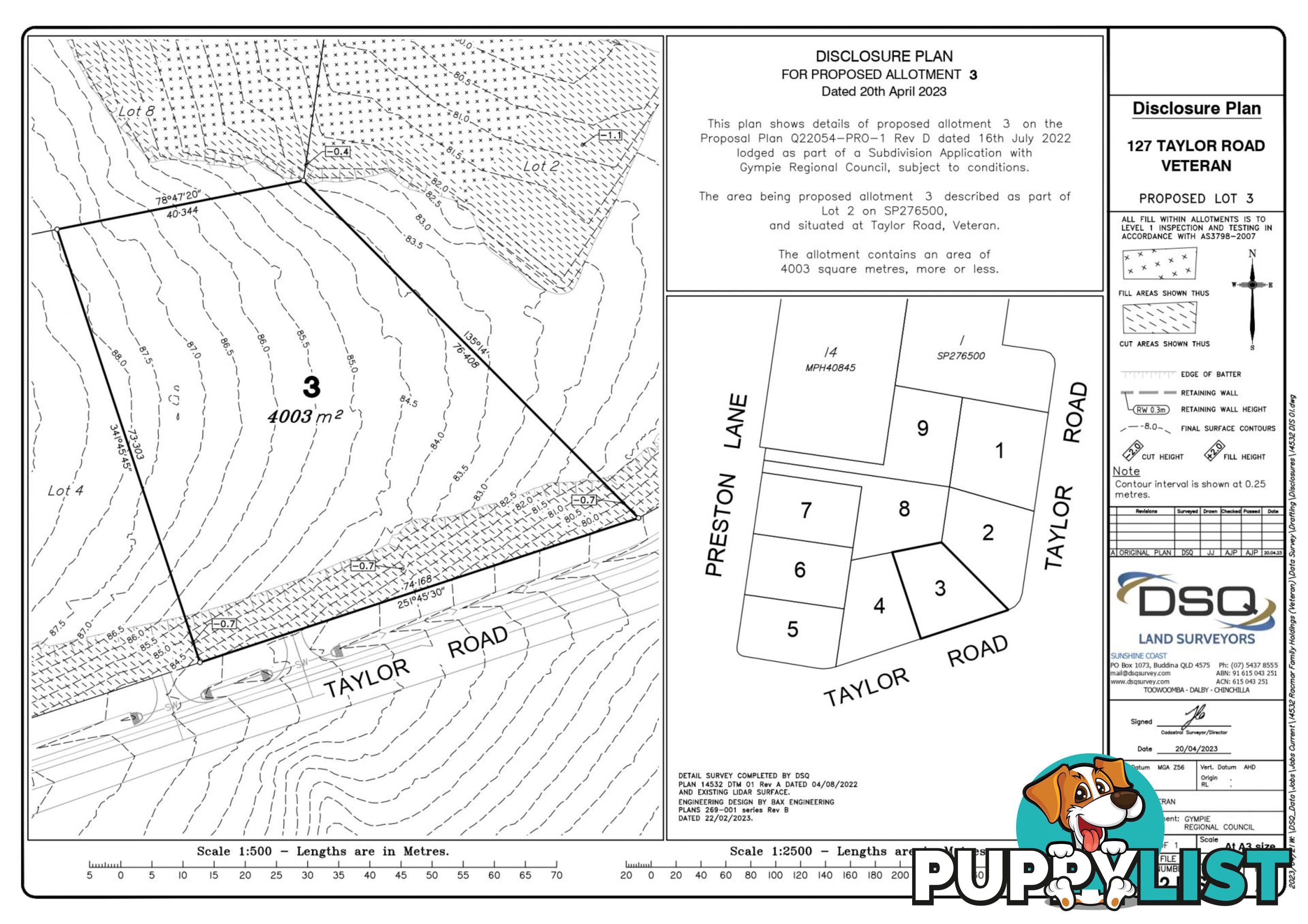 Lot 3 "Acres on Taylor" Veteran QLD 4570