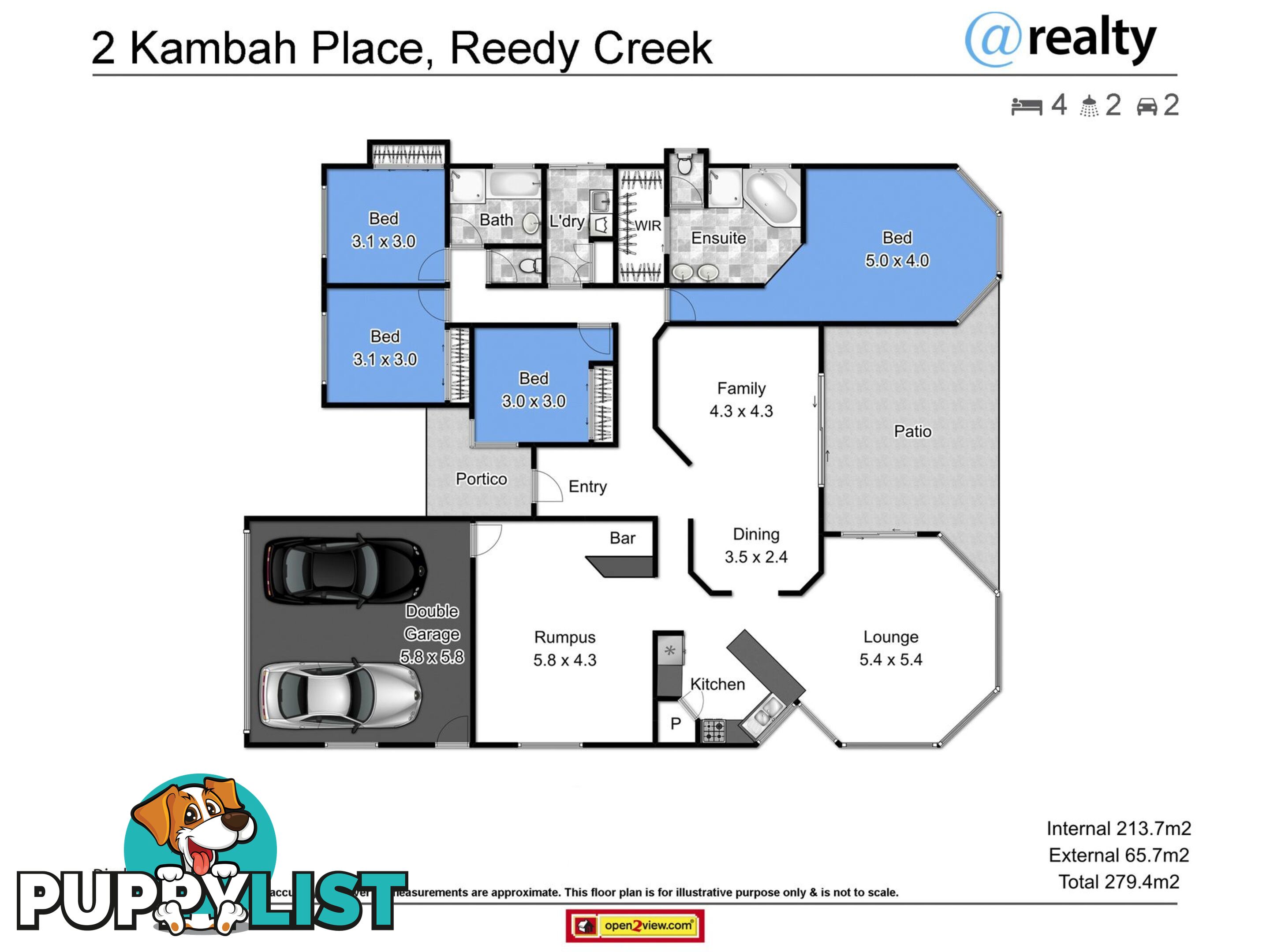 2 Kambah Place Reedy Creek QLD 4227