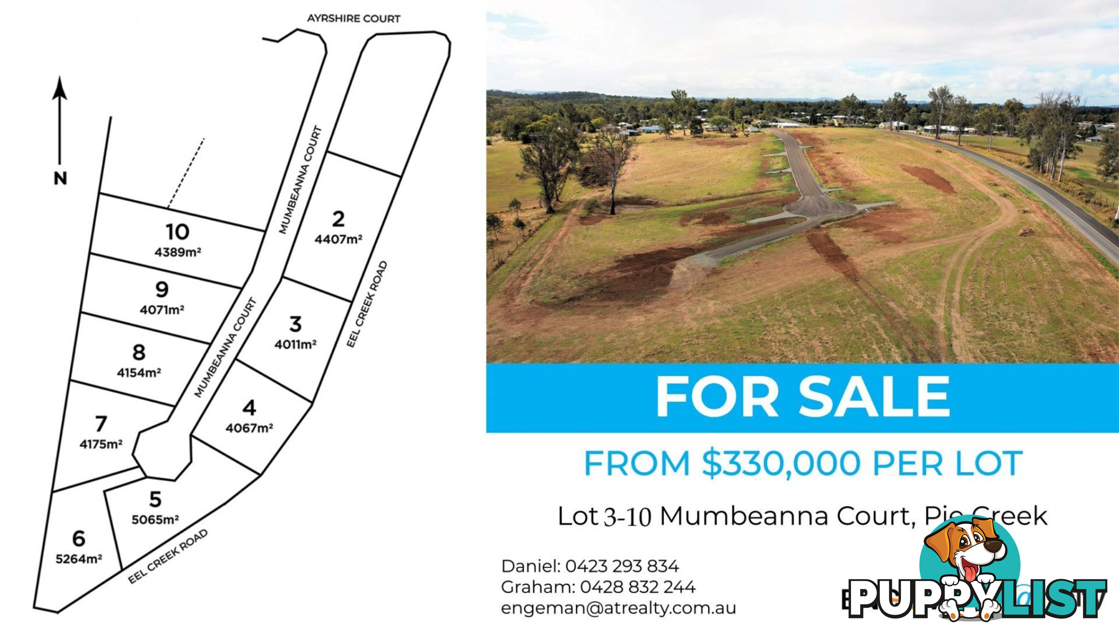 Lot 4, 5 and 9 Mumbeanna Court Pie Creek QLD 4570