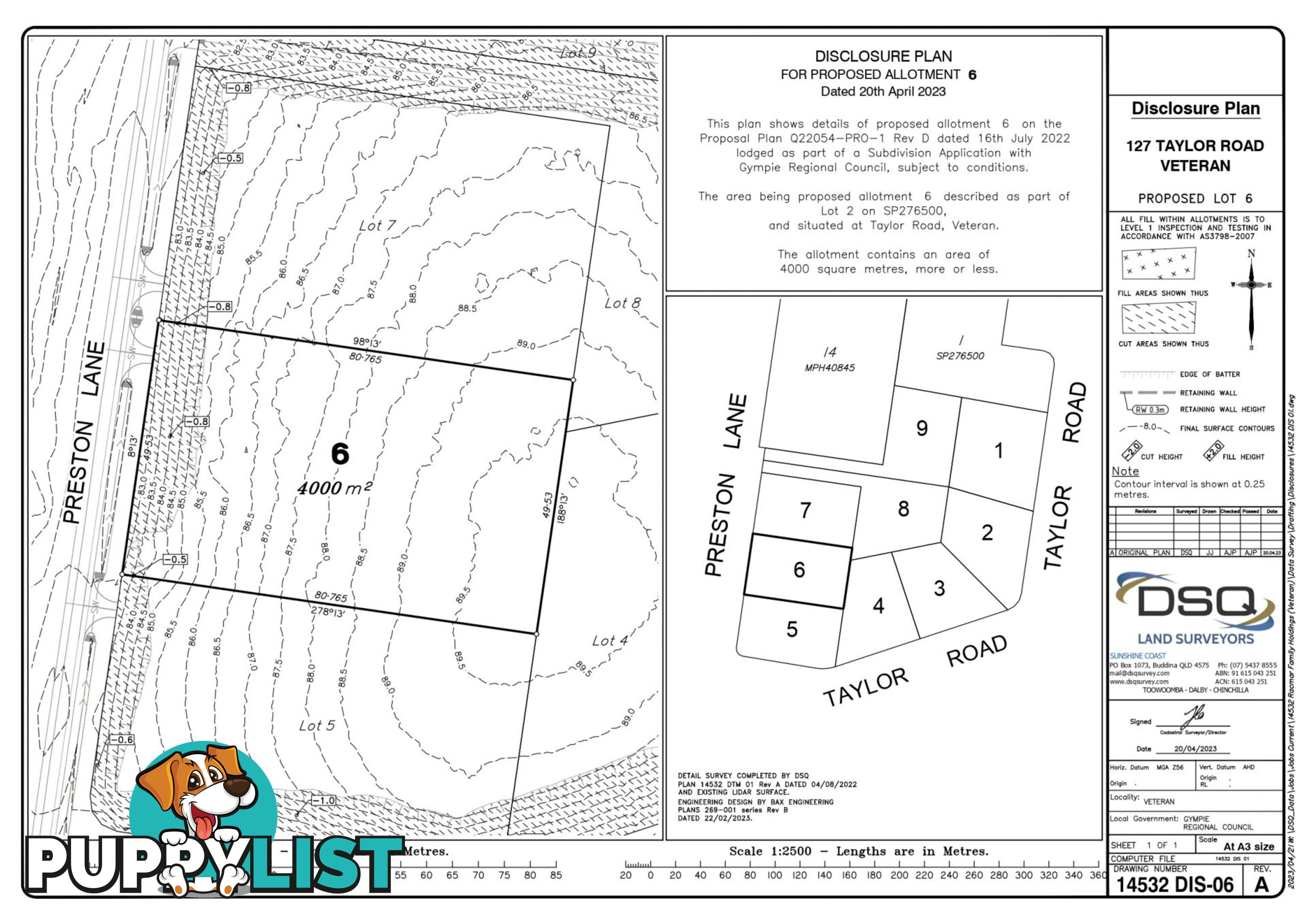 Lot 6 "Acres on Taylor" Veteran QLD 4570