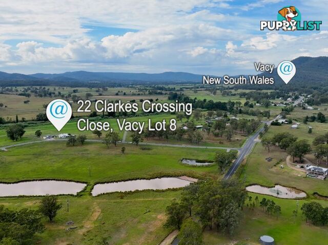 22 clarkes crossing Vacy NSW 2421