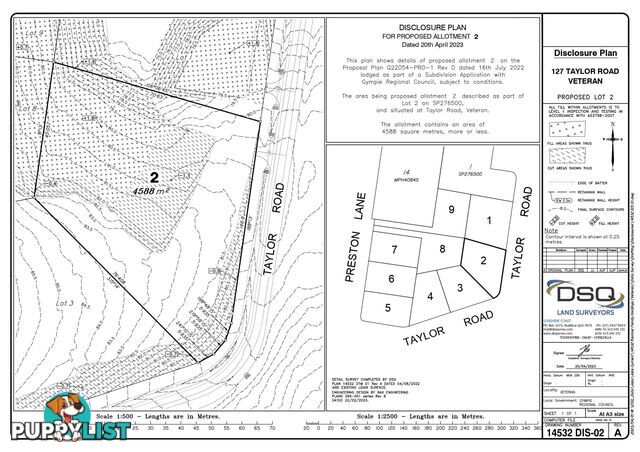 Lot 2 "Acres on Taylor" Veteran QLD 4570