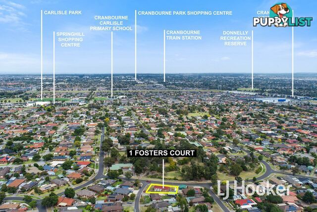 1 Fosters Court CRANBOURNE NORTH VIC 3977