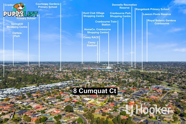 8 Cumquat Court CRANBOURNE NORTH VIC 3977