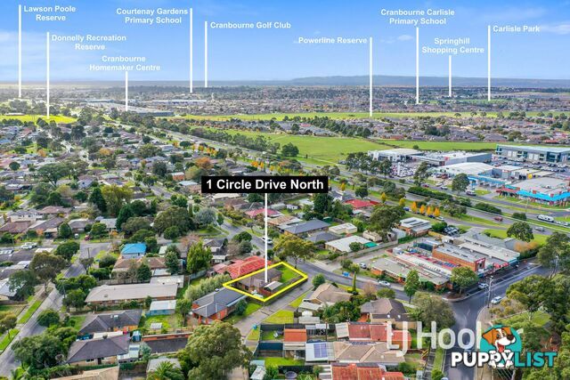 1 Circle Drive North CRANBOURNE VIC 3977