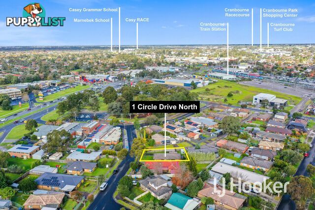 1 Circle Drive North CRANBOURNE VIC 3977