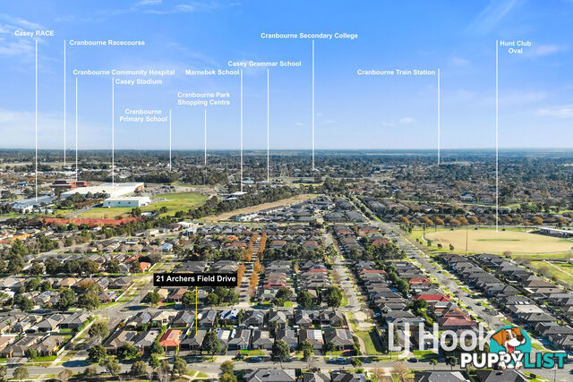 21 Archers Field Drive CRANBOURNE EAST VIC 3977