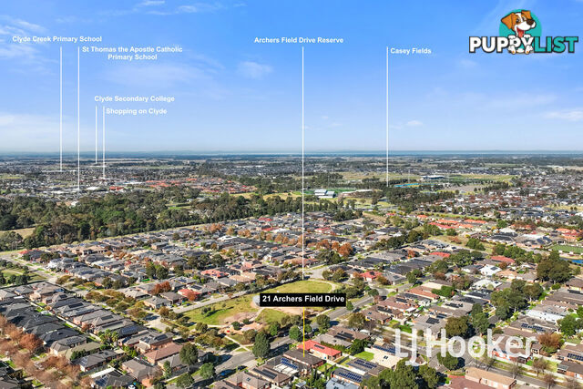 21 Archers Field Drive CRANBOURNE EAST VIC 3977