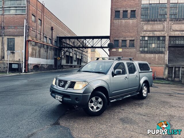 2010 NISSAN NAVARA ST (4x4) 5 SP AUTOMATIC DUAL CAB P/UP TURBO DIESEL