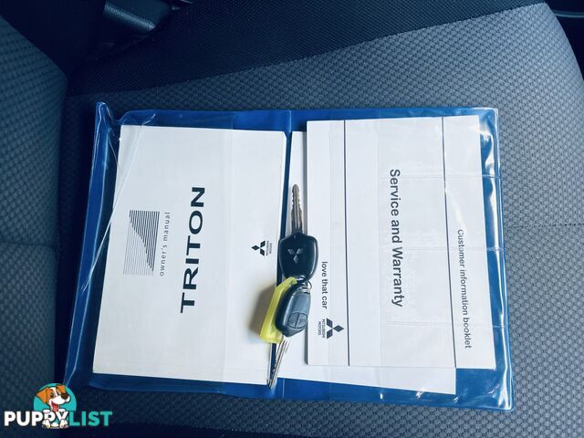 2016 MITSUBISHI TRITON GLX PLUS (4x4) 6 SP MANUAL DUAL CAB UTILITY