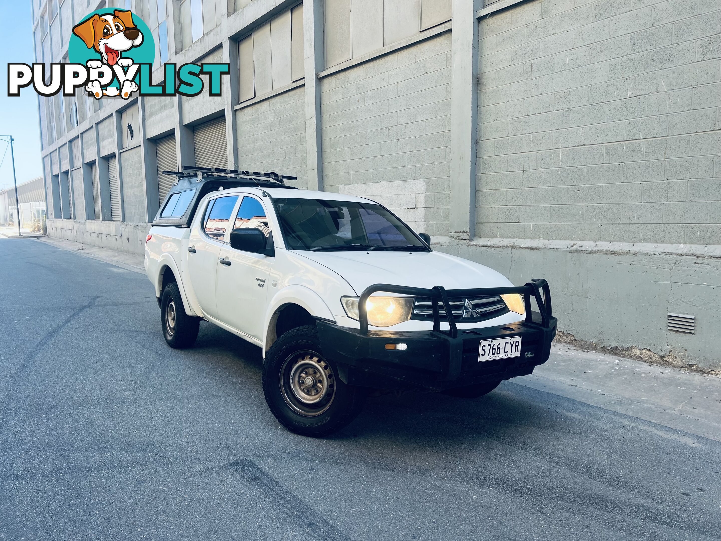 2012 MITSUBISHI TRITON GLX (4x4) 5 SP MANUAL 4x4 DOUBLE CAB UTILITY