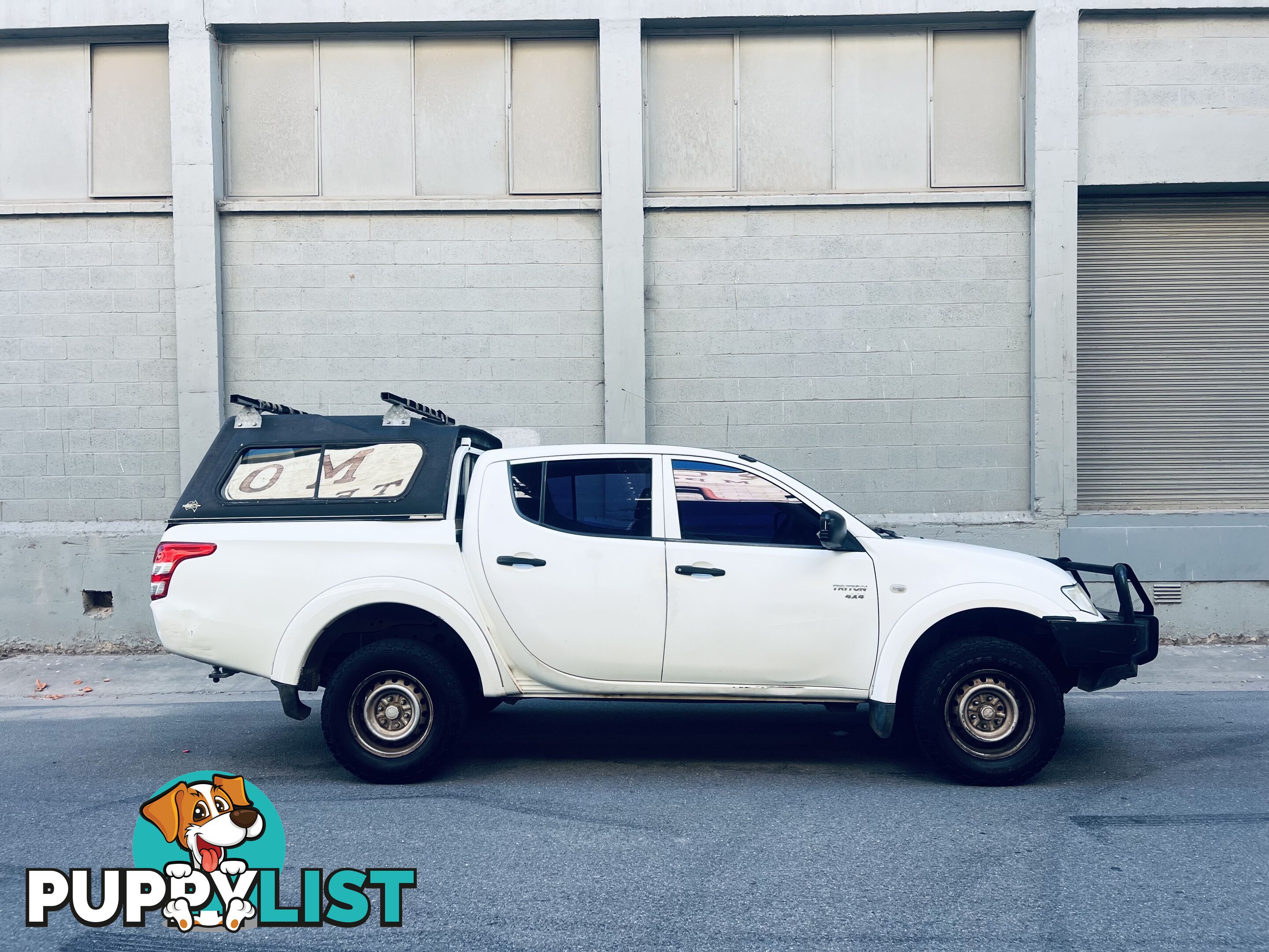 2012 MITSUBISHI TRITON GLX (4x4) 5 SP MANUAL 4x4 DOUBLE CAB UTILITY