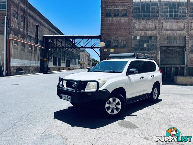 2012 Toyota Landcruiser Prado GX (4x4) 5 Speed Sequential Auto 4D Wagon