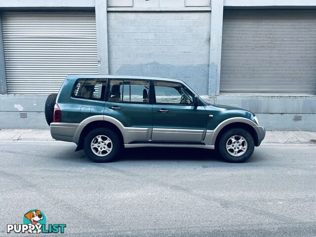 2002 Mitsubishi Pajero GLS (LWB) (4x4) 5 Speed Automatic Sports Mode 4D Wagon