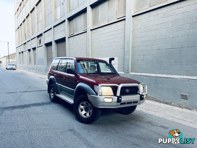 2000 Toyota Landcruiser Prado Wagon 5 Speed Manual Turbo Diesel
