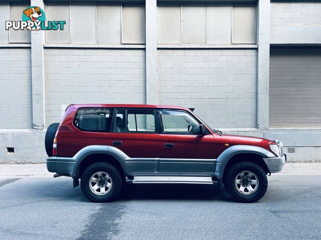 2000 Toyota Landcruiser Prado Wagon 5 Speed Manual Turbo Diesel