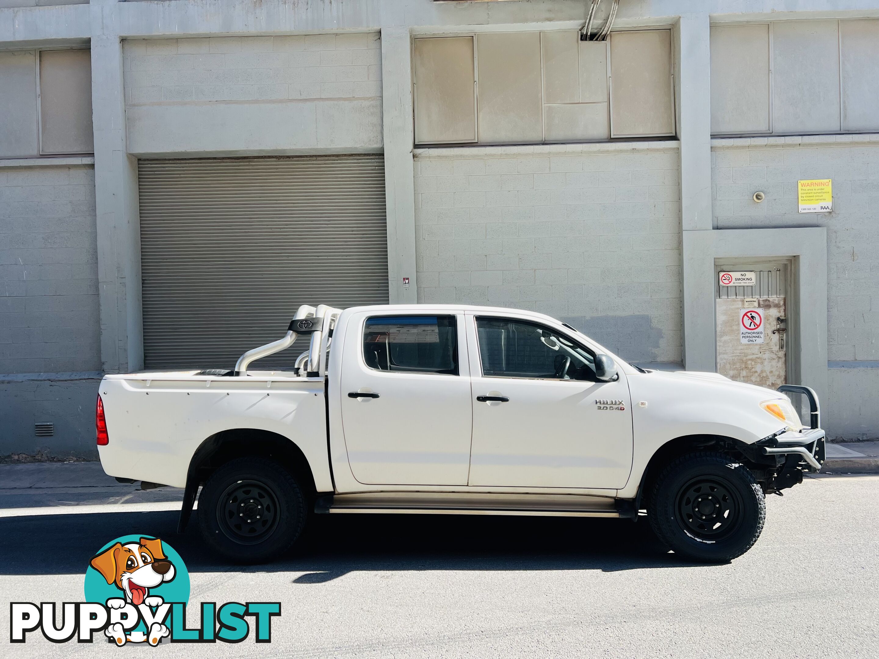 2008 TOYOTA HILUX SR (4x4) 5 SP MANUAL DUAL CAB P/UP TURBO DIESEL 