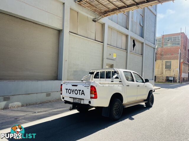 2008 TOYOTA HILUX SR (4x4) 5 SP MANUAL DUAL CAB P/UP TURBO DIESEL 