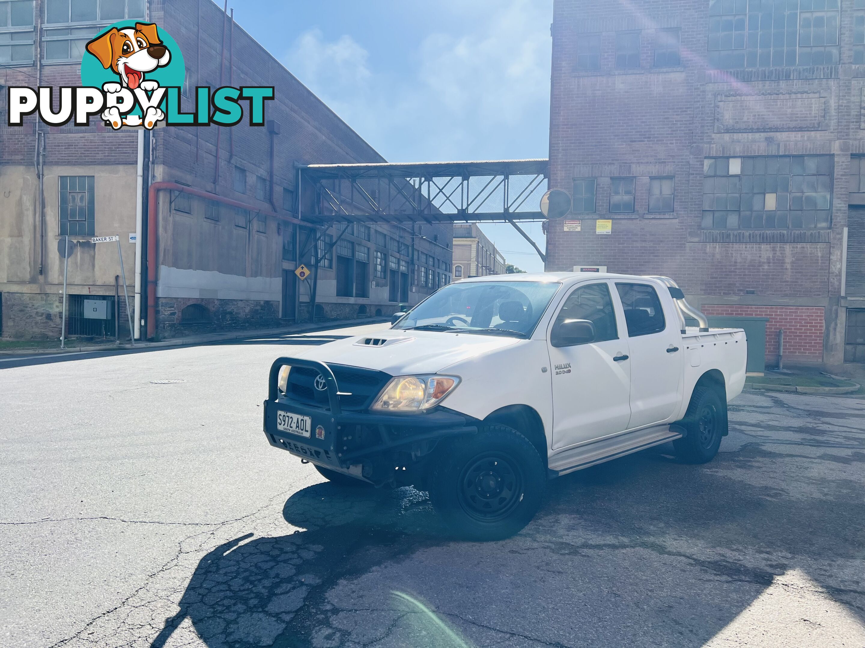2008 TOYOTA HILUX SR (4x4) 5 SP MANUAL DUAL CAB P/UP TURBO DIESEL 