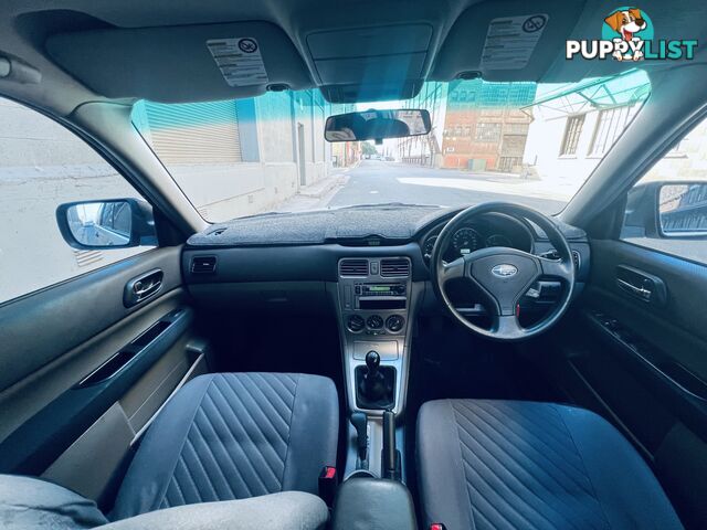 2005 SUBARU FORESTER X 5 SP MANUAL 4D WAGON