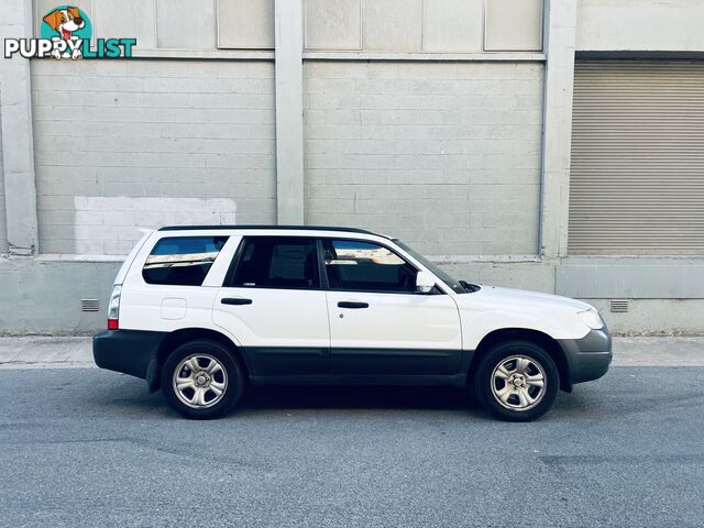 2005 SUBARU FORESTER X 5 SP MANUAL 4D WAGON