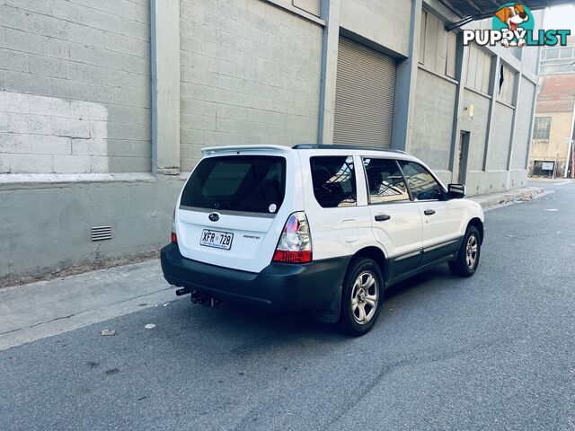 2005 SUBARU FORESTER X 5 SP MANUAL 4D WAGON